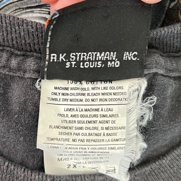 Harley Davidson Dark Gray Skull Graphic Print Short Sleeve Shirt Size 2XL Men's - Picture 10 of 13